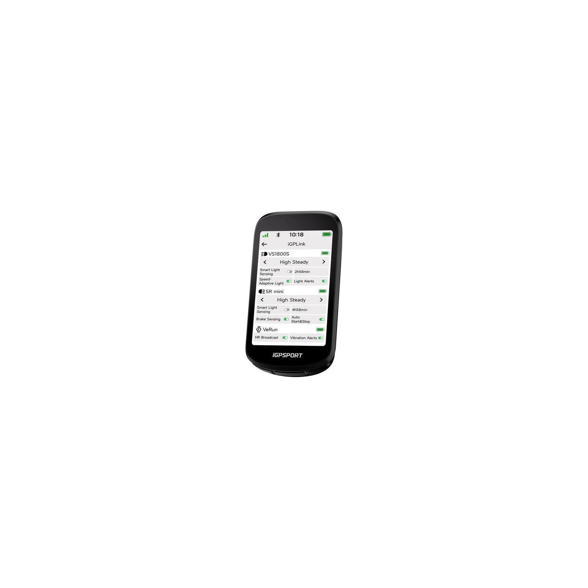 Ciclocomputer GPS iGPSPORT BSC500, ecran tactil 3.3 inch