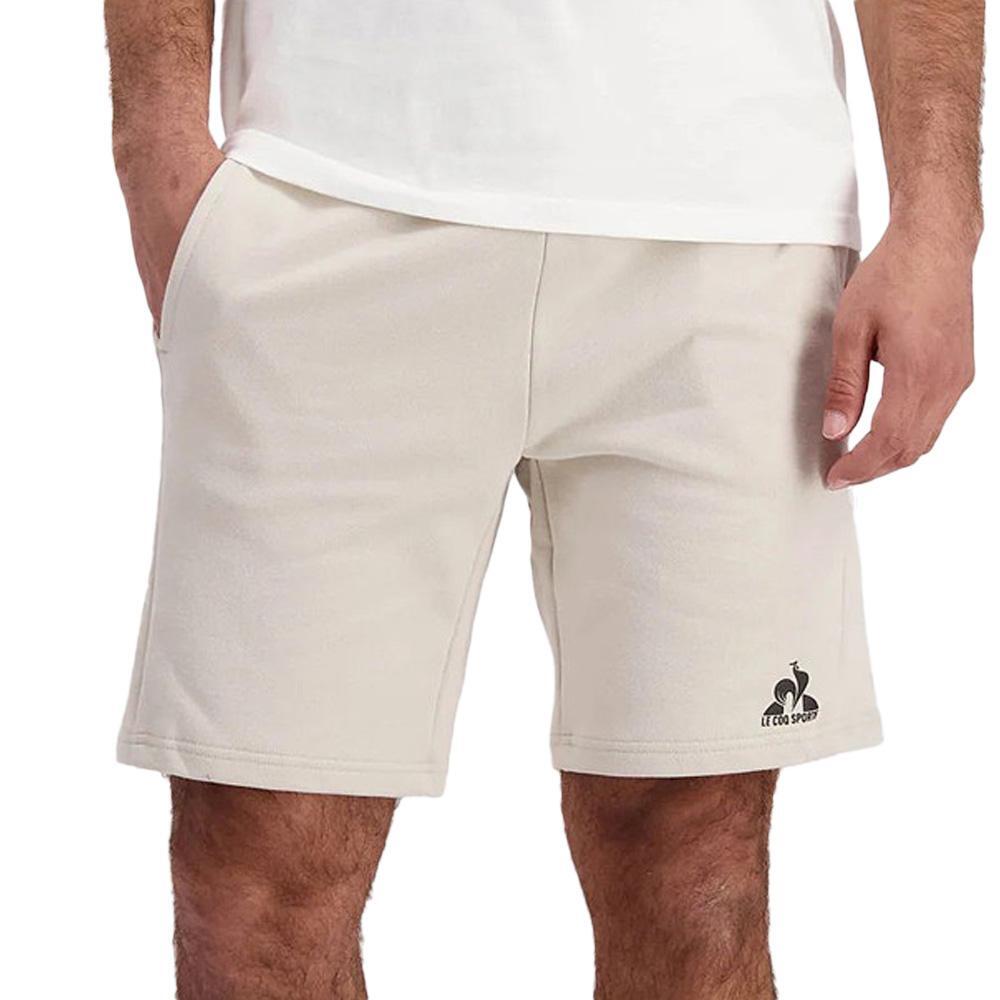 Men's Le Coq Sportif Contemporary Beige Shorts