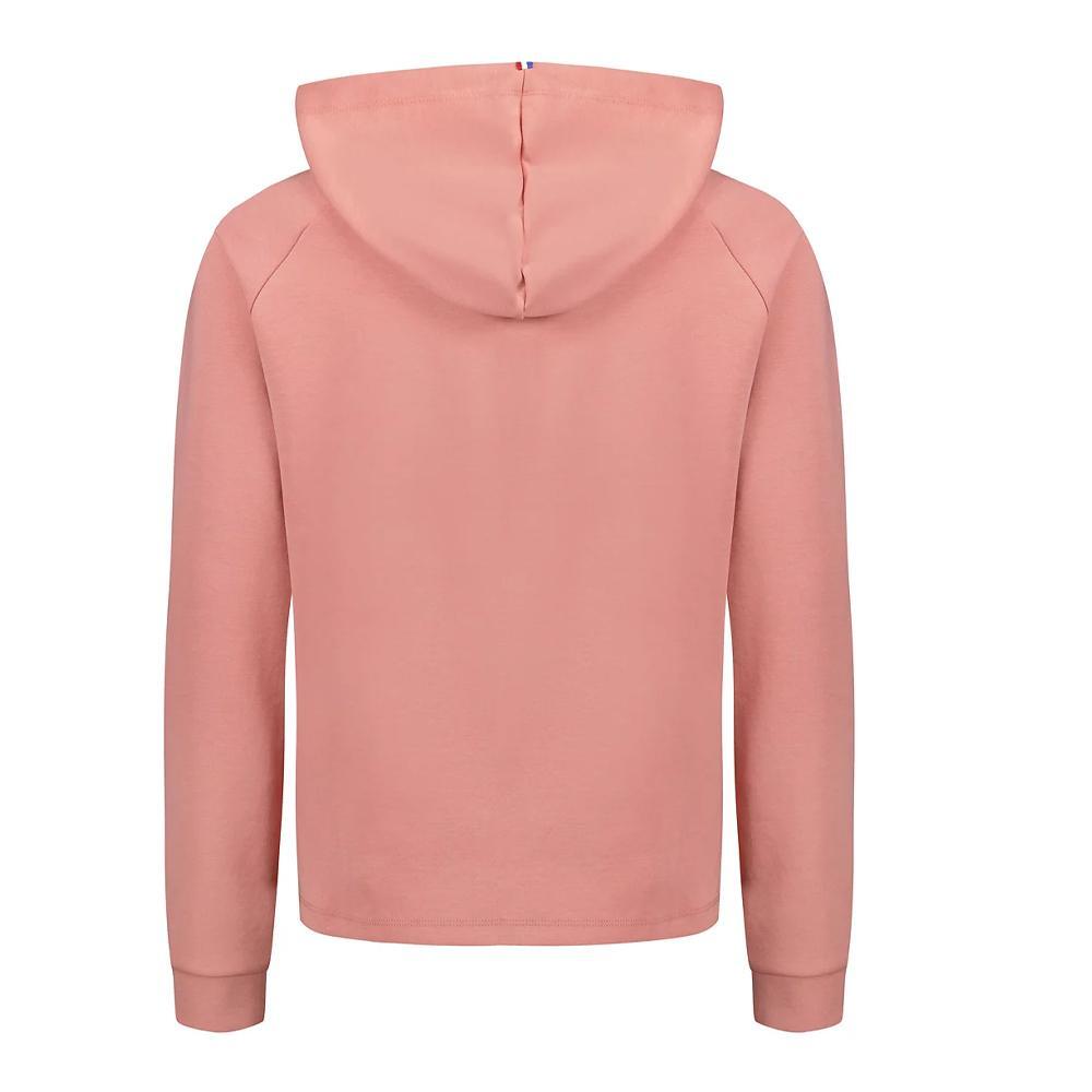 Le Coq Sportif Damen Hoodie Rosa 3/5