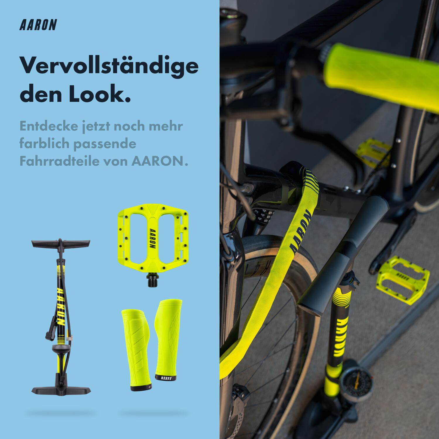 Lock One Fahrradschloss mit 5-stelligem Zahlencode - Gelb 6/7