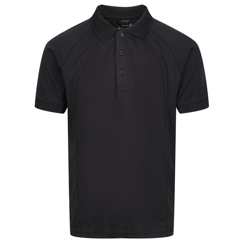 Polo à manches courtes Homme (Noir)