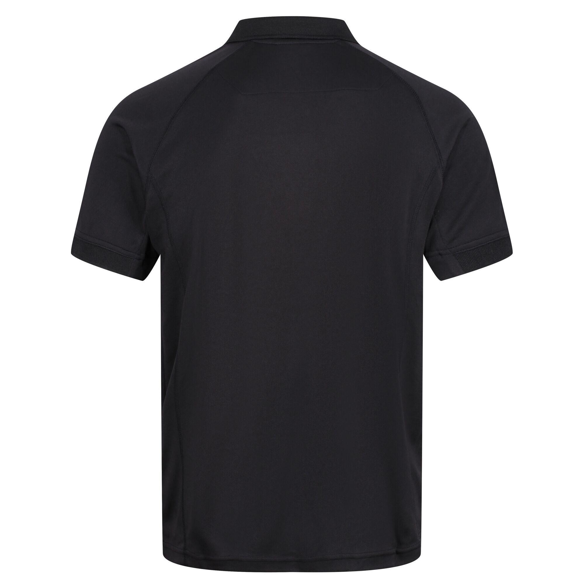 Polo À Manches Courtes Homme (Noir) 2/5