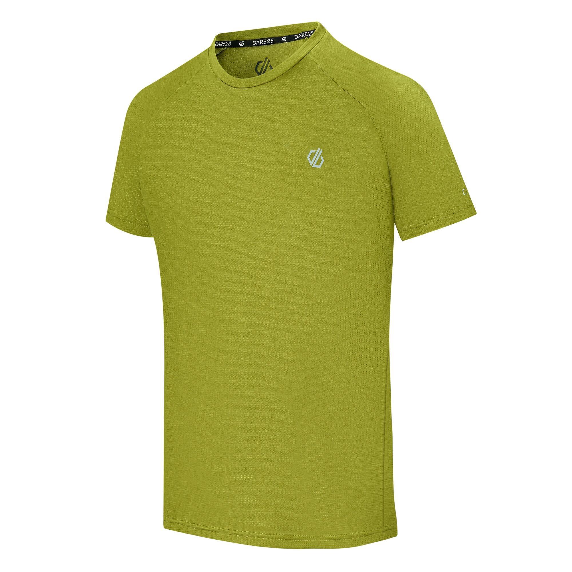 T Shirts Overhemden Heren - DARE 2B Accelerate Tee - GoldCypress 2/7