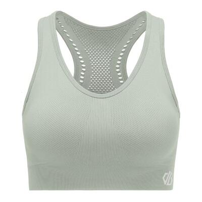 Sport bhs dames - dare 2b react bra - glacier green