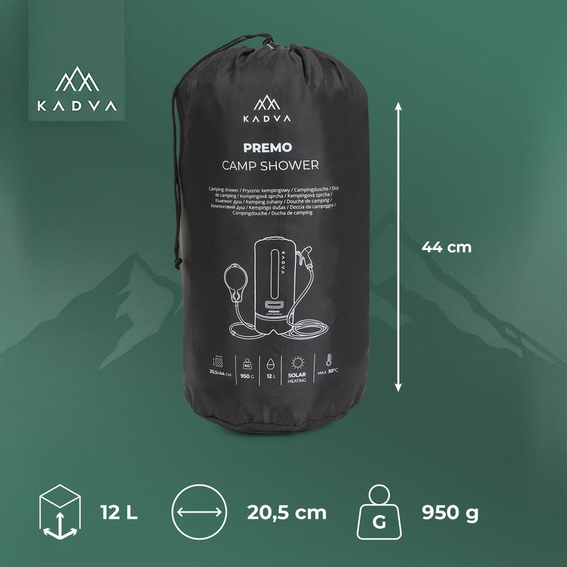 Duș de camping KADVA Premo