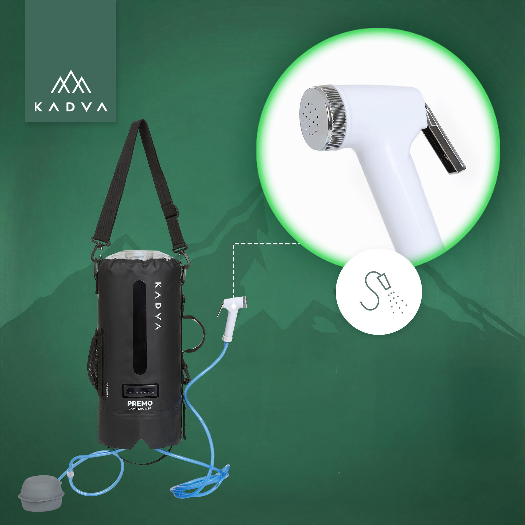 Douche de camping KADVA Premo 6/7