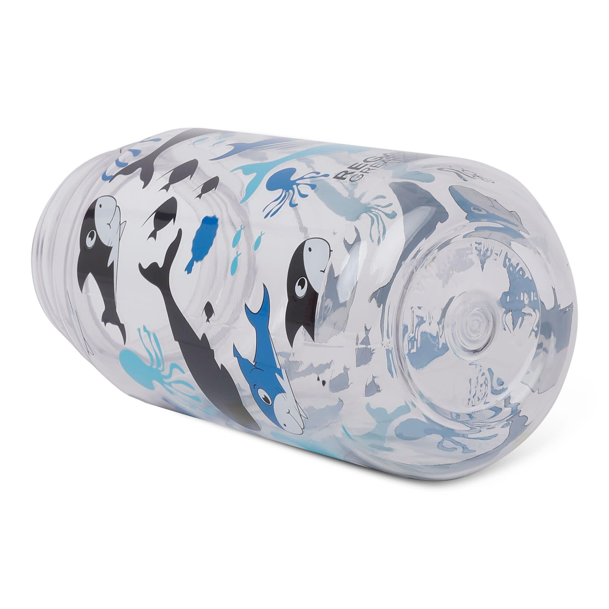 Hydratatie Kinderen - REGATTA Tritan Straw Btle - Shark Blue 5/6