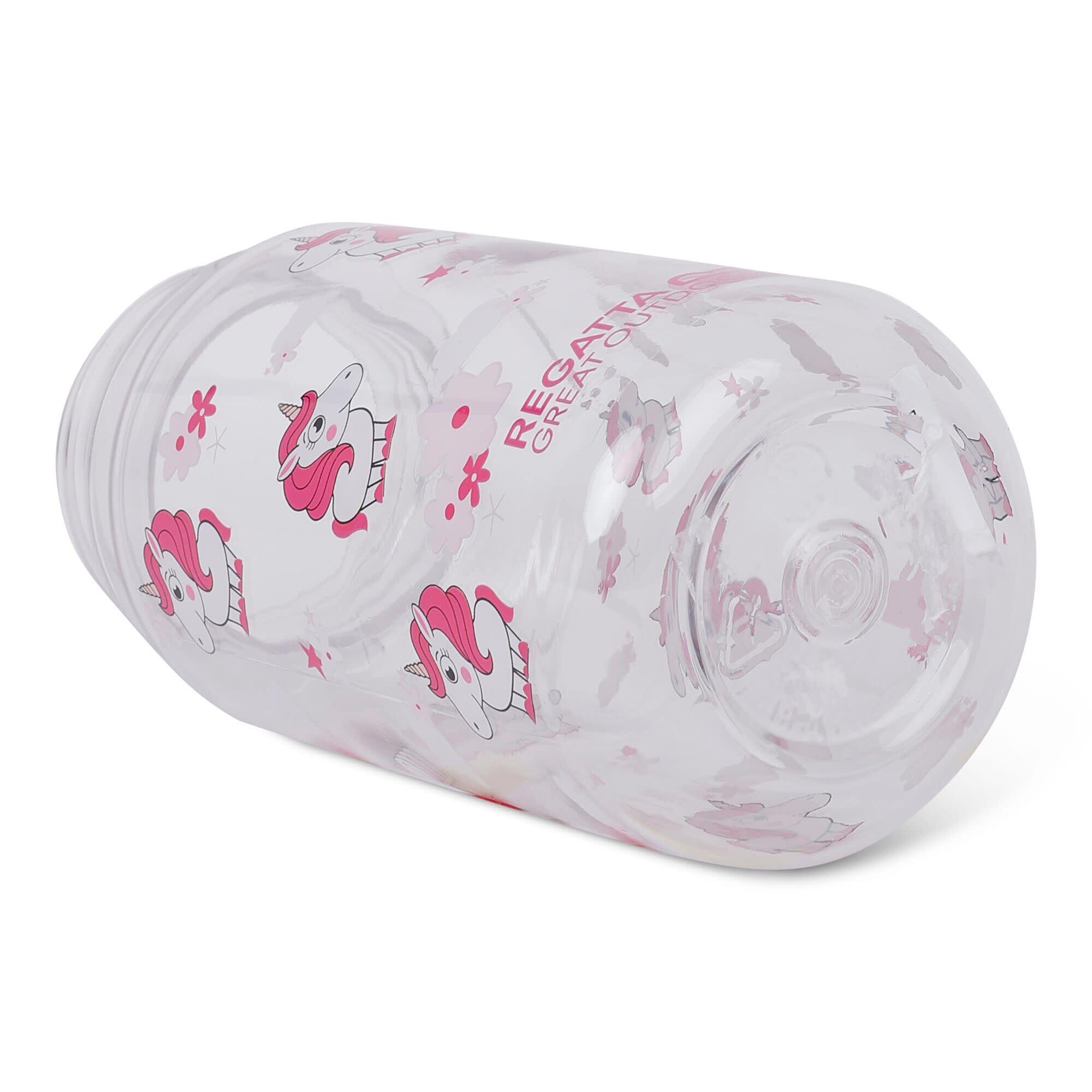Hydratatie Kinderen - REGATTA Tritan Straw Btle - Unicorn Sweet Pink 4/6