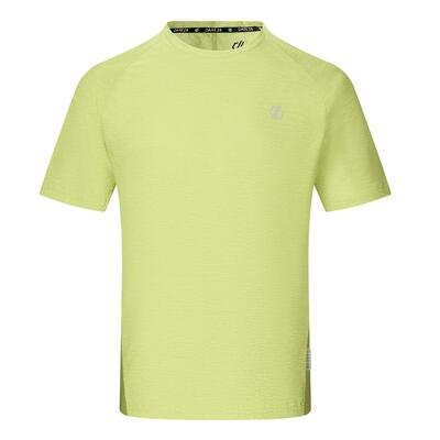 T-shirt - training - heren - power up - verkoelend, ademend - lime green