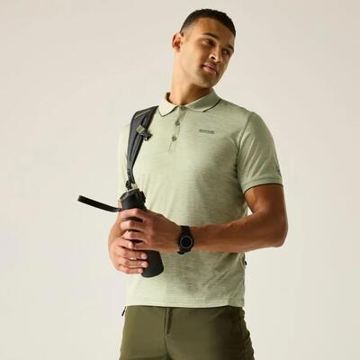 Remex ii polo heren polo light sage