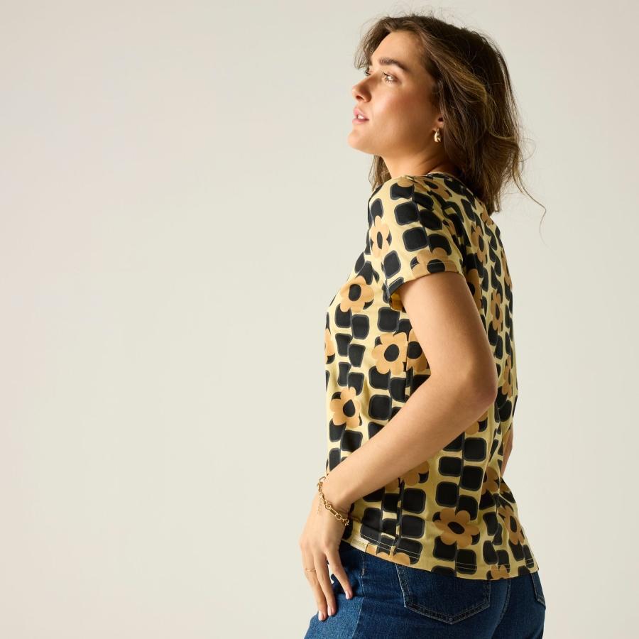 Dames-T-shirt Regatta Orla Kiely 3/5