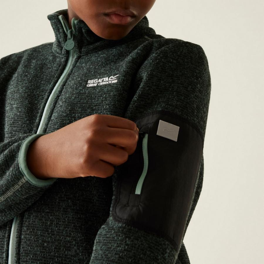 Polaire zippée enfant Regatta Newhill 2/7