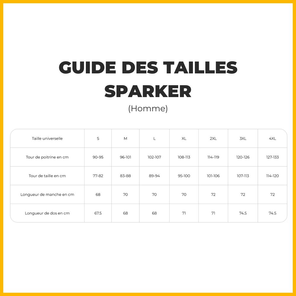 SPARKER homme Noir/Rouge DXR 6/7