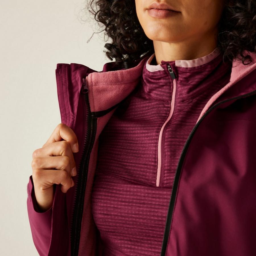 Women's 3-in-1 waterproof jacket Regatta Corviver 4/7