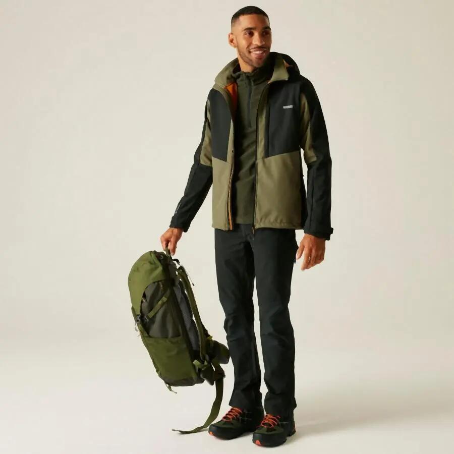 Chubasquero con capucha Regatta Hewitts 3/7