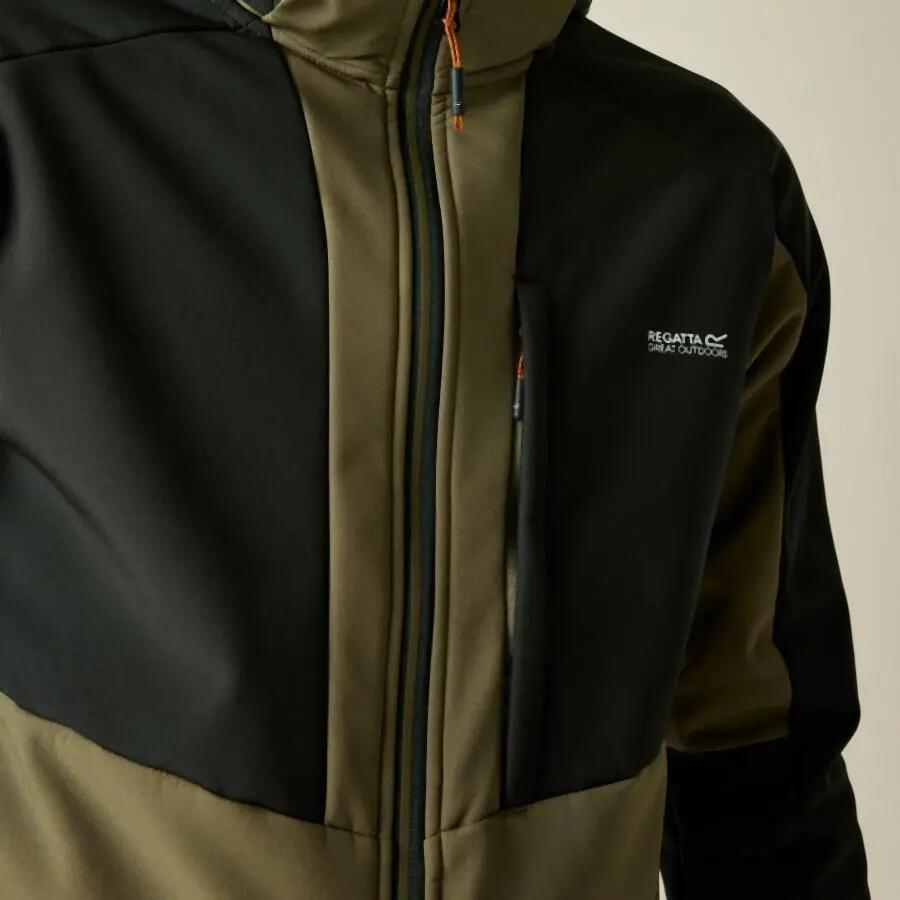 Chubasquero con capucha Regatta Hewitts 4/7