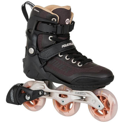 Patines cuádruples de mujer Powerslide Radon Bronce 90