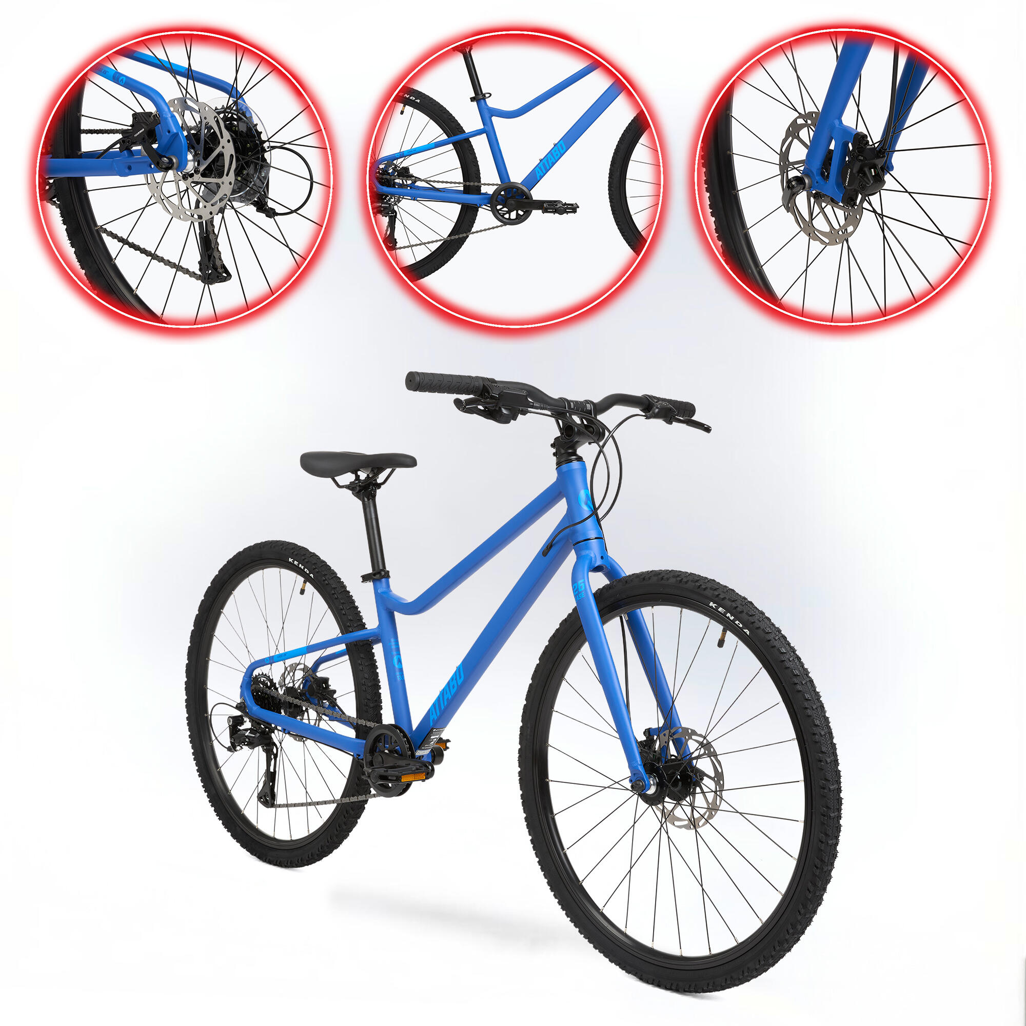 Vélo enfant ATTABO EASE 26" 9,8 kg Génération 2 6/7
