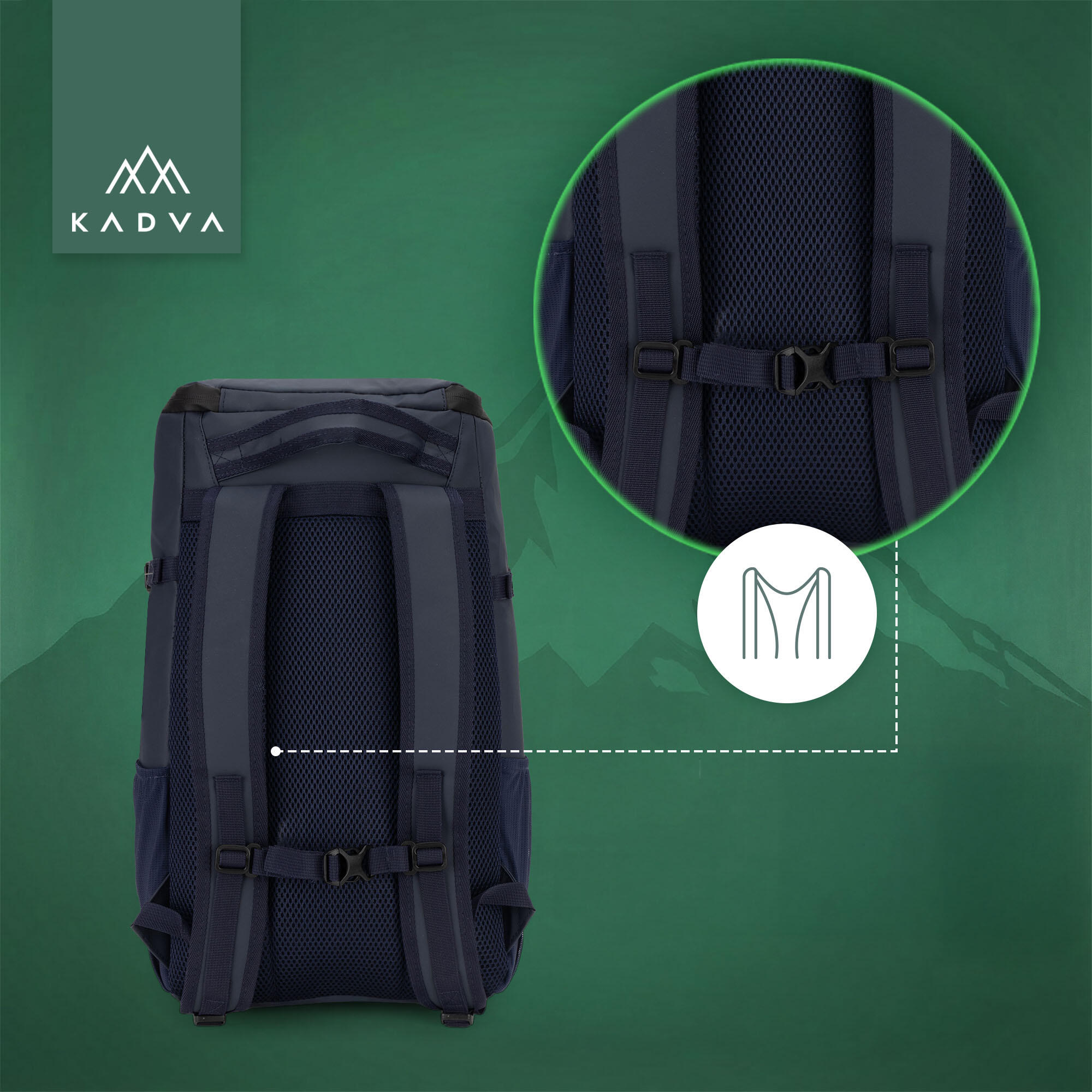 Mochila térmica KADVA Antarctica 35 6/7