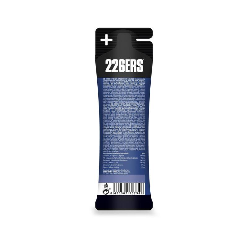 Shot energie - Energy Shot Stick - energy mid 125gr caf - 60ml