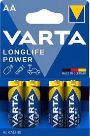 Piles Varta AA LR6 alcalines, pack de 4 2/7