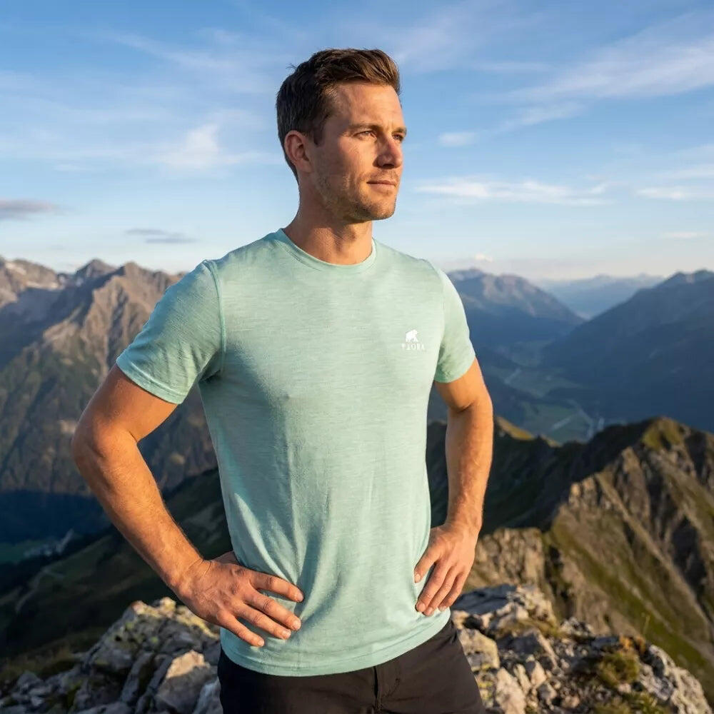 Heren merino trekking T-shirt 5/7