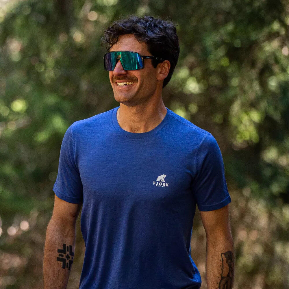 Trekking-T-Shirt aus Merinowolle für Männer 5/7