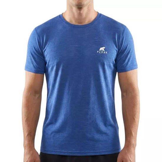Trekking-T-Shirt aus Merinowolle für Männer