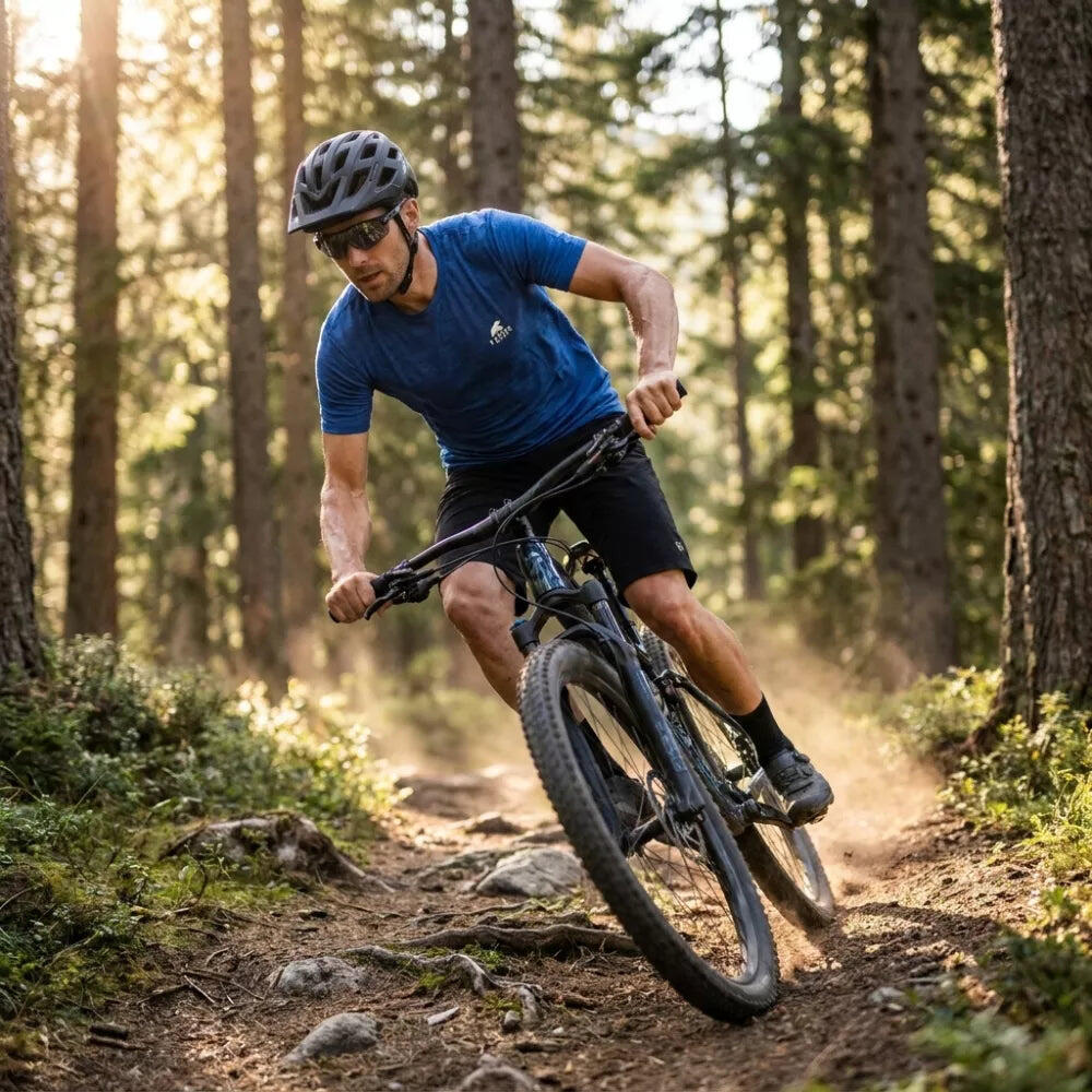 Trekking-T-Shirt aus Merinowolle für Männer 4/7