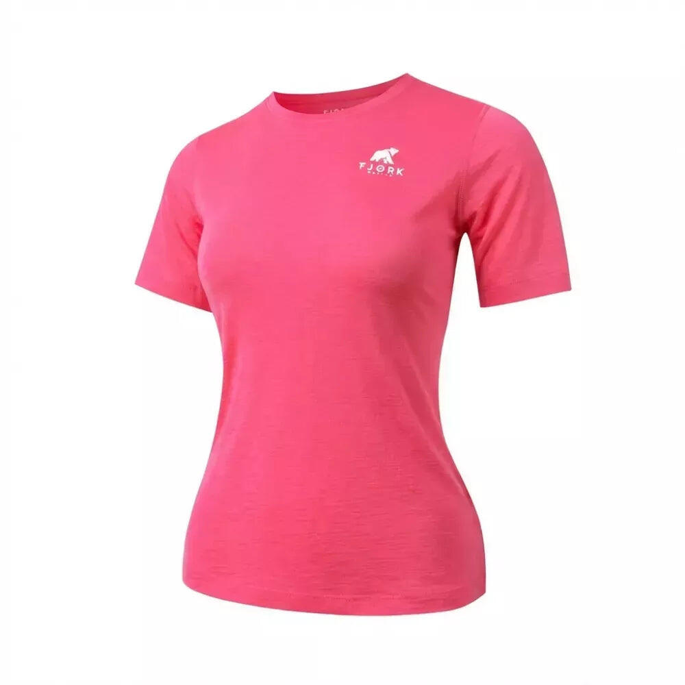 Trekking-T-Shirt aus Merinowolle für Damen 2/7