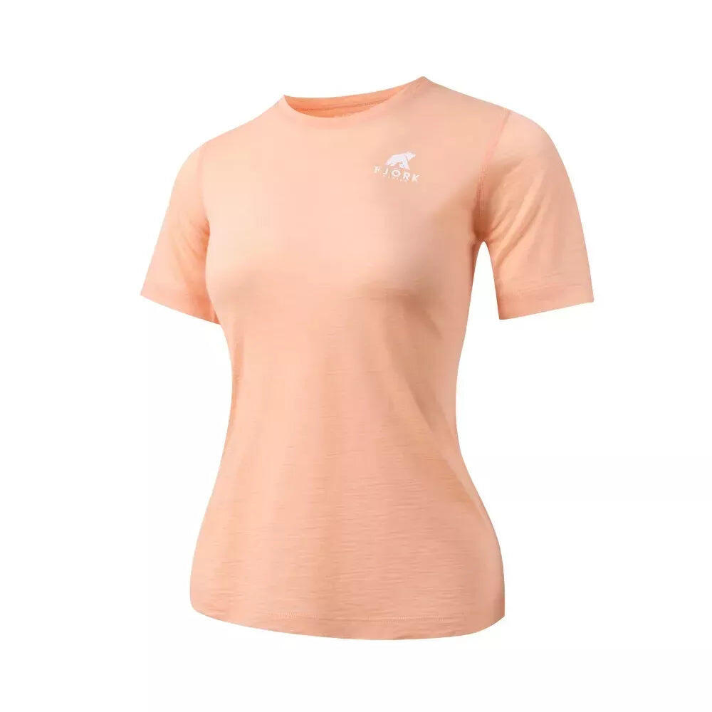 Camiseta de trekking de merino para mujer 2/5