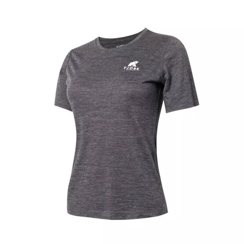 Tricou de trekking damă merinos