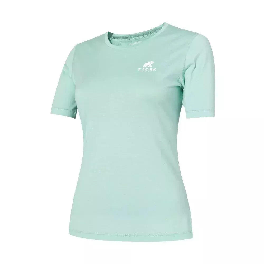 Trekking-T-Shirt aus Merinowolle für Damen 2/7