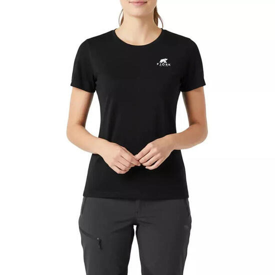 Maglietta da trekking in lana merino da donna