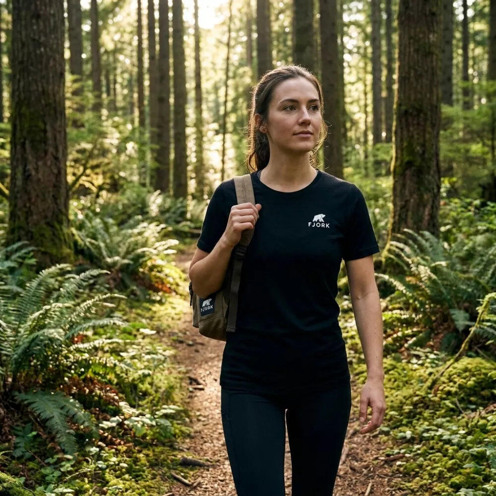 Dames merino trekking T-shirt 6/7