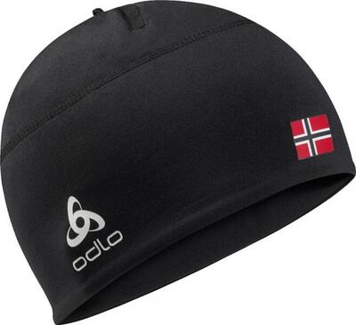 Odlo polyknit warme eco fan norway beanie zwart unisex