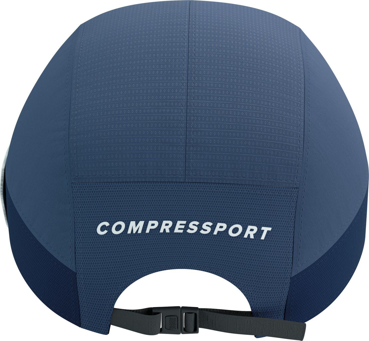 Casquette Compressport 5 Panel Light Cap Bleu 4/5