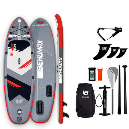 Planche de stand up paddle - Be Wave Carbon noir