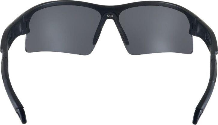 AZR Huez Black Glasses - Gold Mirror Lenses 5/5