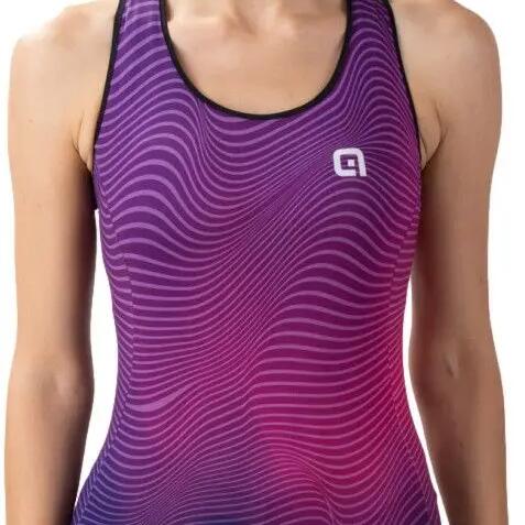 Alé Onda Purple Sleeveless Top