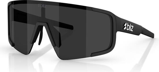 Unisex-Brille Bliz P003 L Mattschwarz /Smoke
