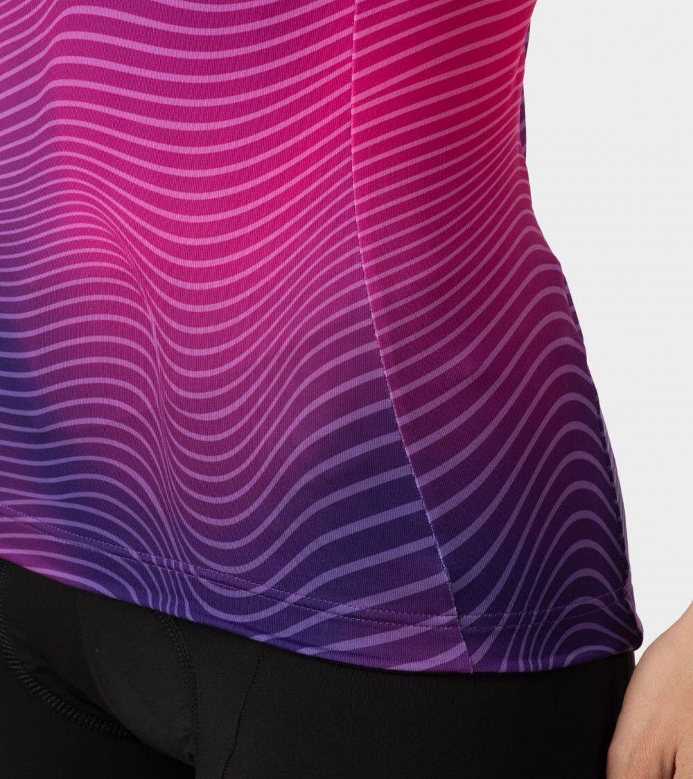 Damen Alé Onda Ärmelloses Trikot Lila 6/7