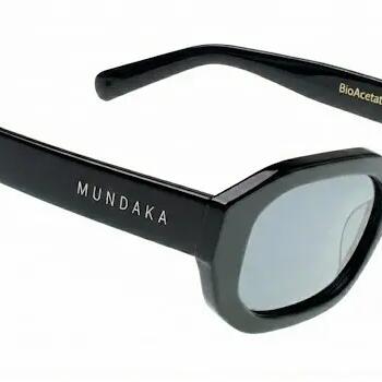 **GAIA Sunglasses Black/Yellow, Polarised Grey, Cat.3 - MUNDAKA**