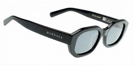 **Lunettes de soleil Mode GAIA noir et jaune, Polarisés GRIS - cat.3 - MUNDAKA**