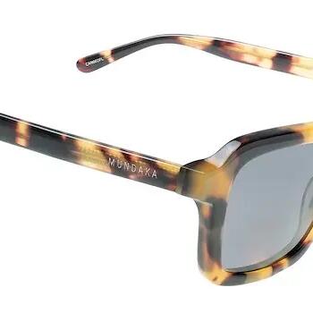 CANGGU Black and Yellow Sunglasses, Grey Polarized Lenses - Cat.3 - MUNDAKA