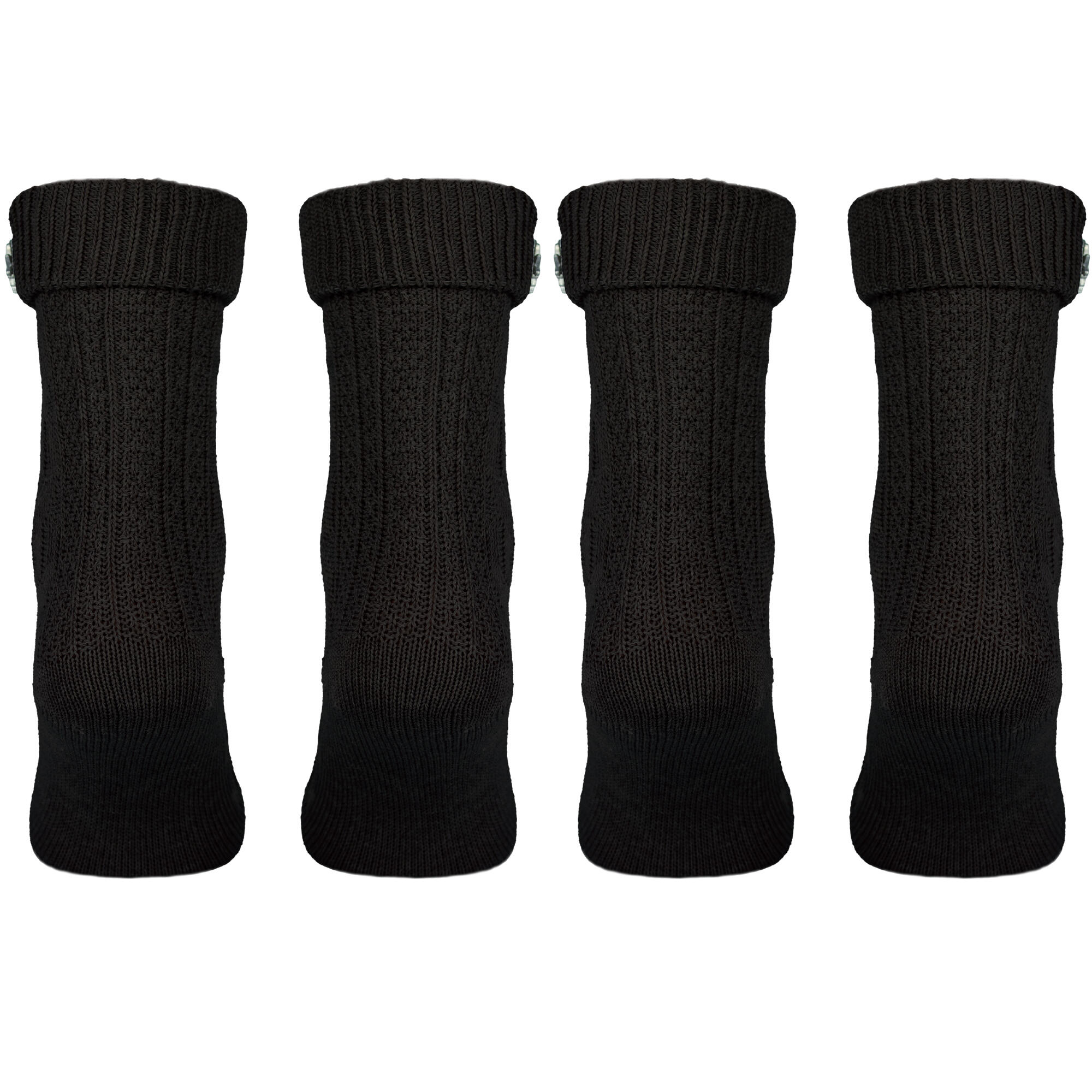 Trachtensocken 2 Paar – Schoppersocken Damen & Herren Oktoberfest Schwarz-35/38 6/7