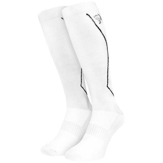 Sport Laufsocken mit Kompression | Kniestrümpfe | Damen und Herren | Dunkelblau