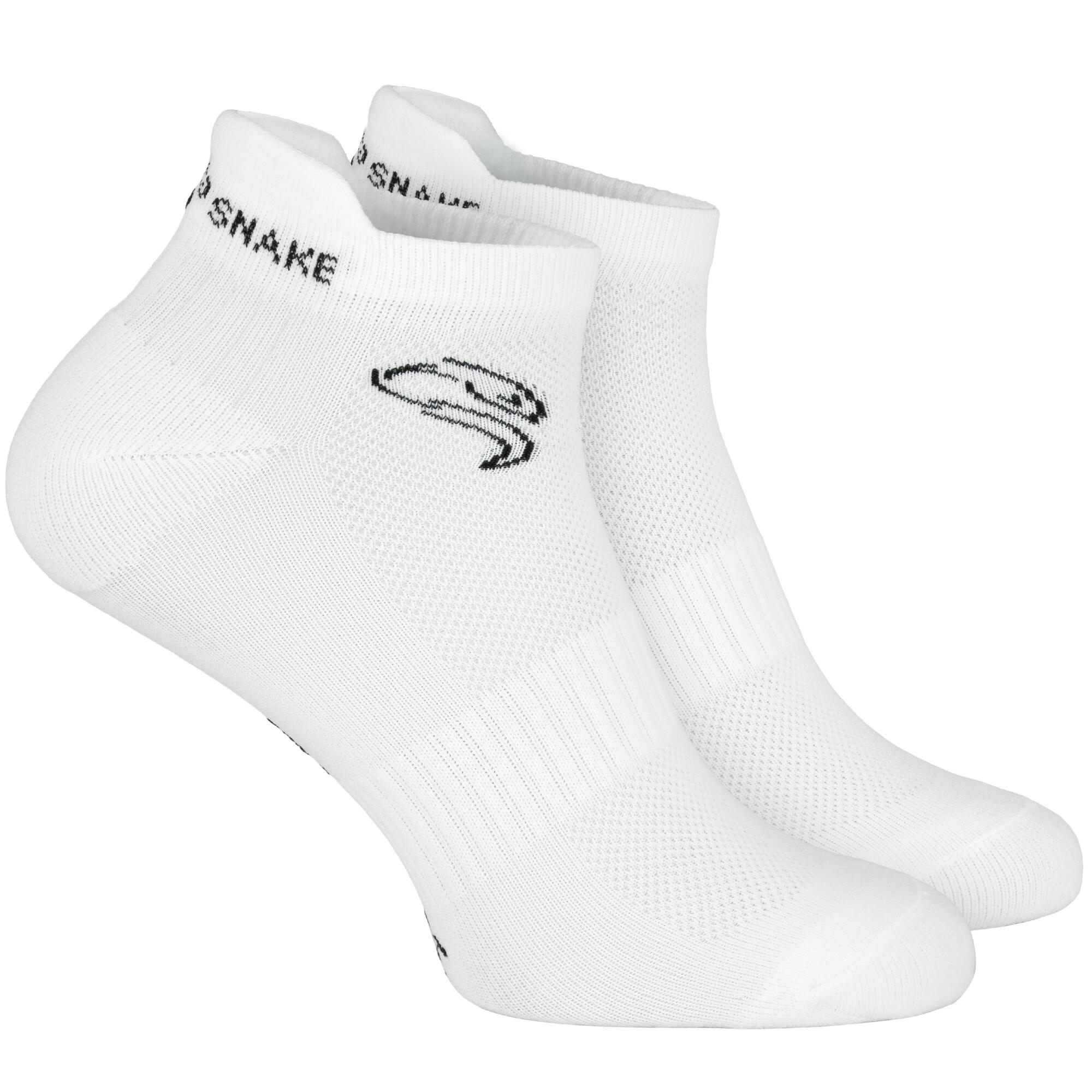Sport Sneaker Socken | 10 Paar | Damen und Herren | Weiß 5/7
