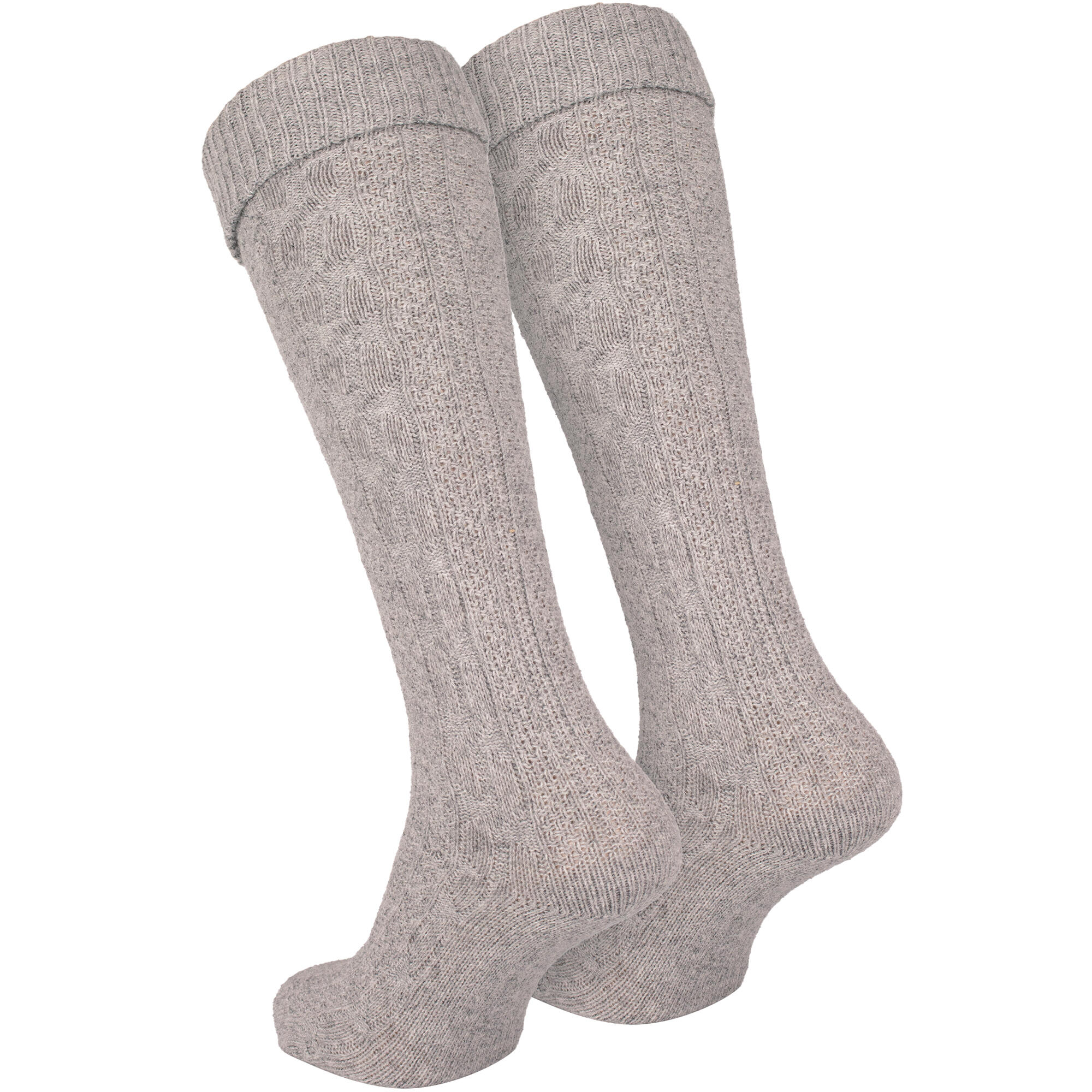 Kniestrümpfe | Trachtenstil | Damen & Herren | Beige 6/7