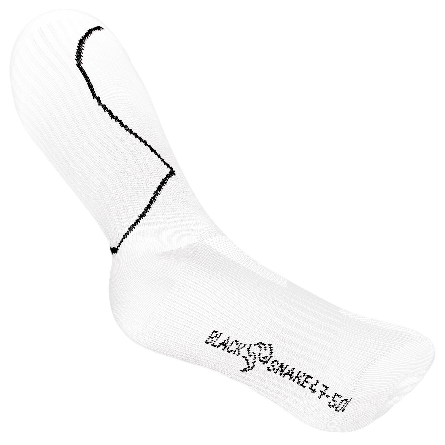 Black Snake® Sport Kompressionssocken Weiß Damen Herren 35/38 6/6